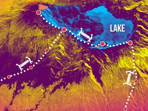 Infografis: Melihat Lagi Jalur Evakuasi Pendaki Rinjani