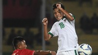 Ini adalah kemenangan kedua Indonesia di Piala AFF U-16 2018. Indonesia sebelumnya menggebuk Filipina dengan skor 8-0. Foto: Zabur Karuru/Antara Foto