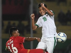 Ini adalah kemenangan kedua Indonesia di Piala AFF U-16 2018. Indonesia sebelumnya menggebuk Filipina dengan skor 8-0. Foto: Zabur Karuru/Antara Foto