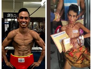 Potret Petinju Valentinus Sebelum Diserang Kanker Kelenjar Getah Bening Potret Petinju Valentinus Sebelum Diserang Kanker Kelenjar Getah Bening