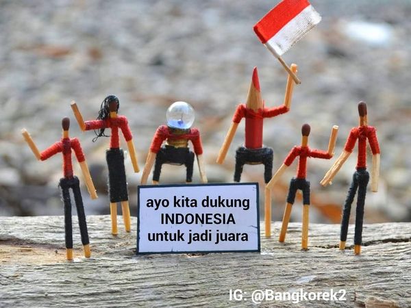 Sim salabim... Batang Korek Api Jadi Patung Miniatur Keren!