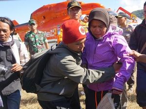 Kesaksian Staf LKPP soal Tebing Longsor Saat Terjebak di Rinjani