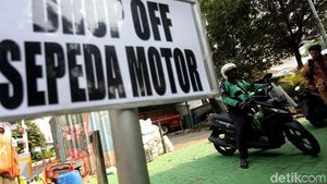 Pemprov DKI Sediakan Drop Off Ojol di Balai Kota
