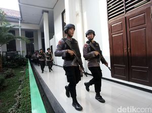 Sidang Vonis Pembubaran JAD Dijaga Ketat