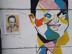 Anies Berterima Kasih Wajahnya Jadi Mural: Agak Lebar Dikit Ya