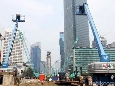 Kini Tugu Selamat Datang di HI Terlihat Lebih Jelas