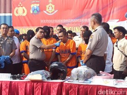 Empat Spesialis Maling Pecah Kaca Mobil Beraksi di 30 TKP Dibekuk