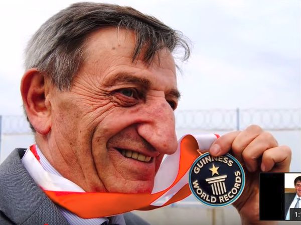 Wow, Ini Mehmet Ozyurek Pemilik Hidung Terbesar dan Termancung di Dunia!