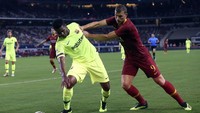 Dalam pertandingan di AT&T Stadium, Arlington, Texas, Rabu (1/8/2018) pagi WIB, Barca masih belum diperkuat bintang-bintang utamanya. Kevin Jairaj-USA Today Sport/Reuters.