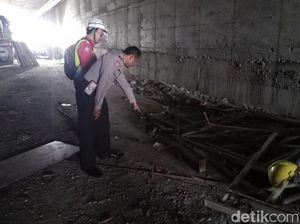 Pekerja Proyek Tol Pandaan-Malang Tewas Tertimpa Scaffolding
