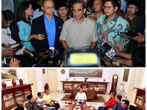 Koalisi Jokowi Dinner di Bogor, Koalisi Prabowo di Rumah Maher