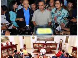 Koalisi Jokowi Dinner di Bogor, Koalisi Prabowo di Rumah Maher