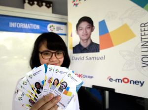 Relawan Asian Games 2018 Ambil ID Card