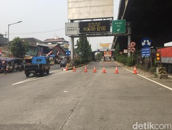 Pintu Tol Pedati Ditutup Simulasi Asian Games, Jl DI Panjaitan Macet