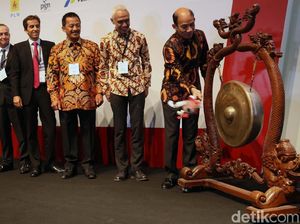 Arcandra Tahar Buka Gas Indonesia Summit & Exhibition 2018