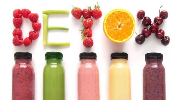 Ilustrasi minuman penurun berat badan