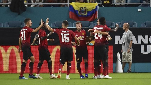 Manchester United hanya menang dua kali di pertandingan pramusim.