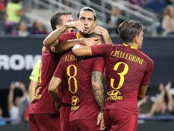 Dalam pertandingan ini empat gol Roma dicetak oleh El Shaarawy, Alessandro Florenzi, Bryan Cristante, dan Diego Perotti. Bagi Roma, ini adalah kemenangan pertama mereka di ICC 2018. Kevin Jairaj-USA Today Sport/Reuters.