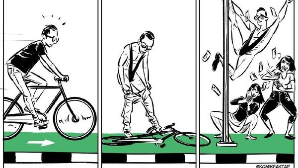 Meme Kocak Wajah Trotoar Jakarta