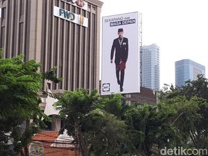 Baliho AHY Juga Hiasi Sudut Jalan di Surabaya
