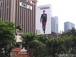 Baliho AHY Juga Hiasi Sudut Jalan di Surabaya