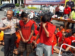 104 Penjahat Jalanan di Surabaya Dibekuk dalam 3 Bulan