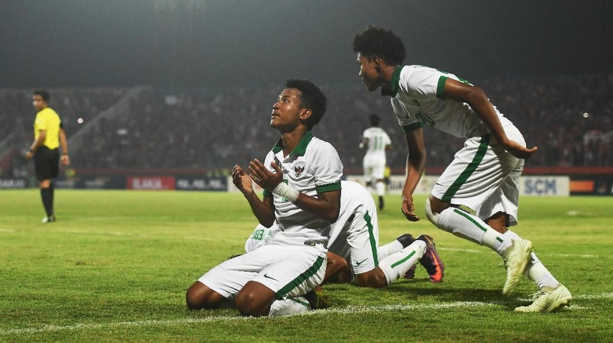 Timnas Indonesia U-16 akan melawan Timor Leste di Piala AFF U-16 hari ini (Foto: Zabur Karuru/Antara Foto)