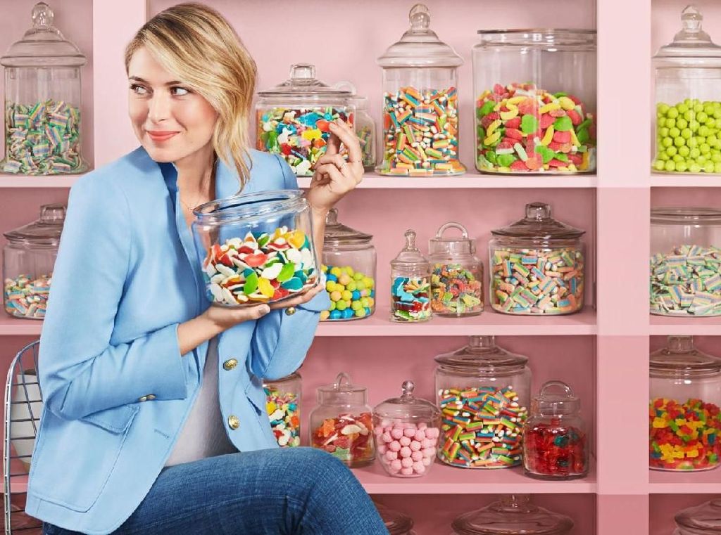 Petenis Cantik, Maria Sharapova Kini Sukses Berbisnis Camilan Manis Petenis Cantik, Maria Sharapova Kini Sukses Berbisnis Camilan Manis