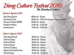 Siap-siap, Dieng Culture Festival akan Mulai Dihelat Besok Siap-siap, Dieng Culture Festival akan Mulai Dihelat Besok