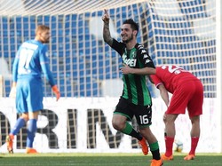 Matteo Politano dipinjam dulu dari Sassuolo dengan harga 5 juta euro dan akan ditebus secara permanen dengan harga 20 juta euro. (Gabriele Maltinti/Getty Images)