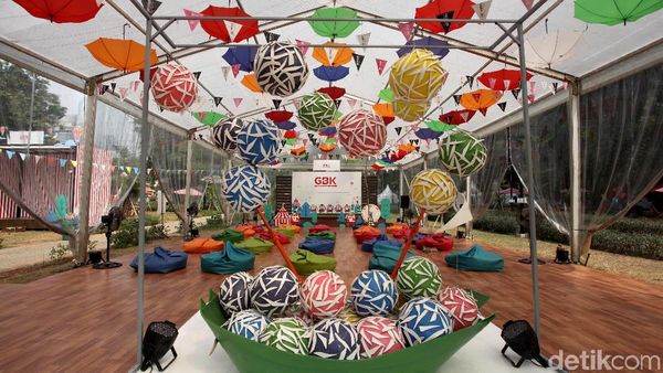 Taman Festival GBK Siap Sambut Asian Games 2018