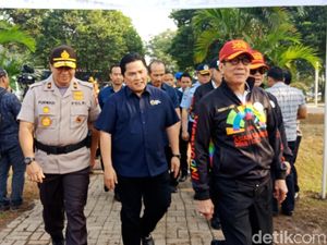 Jelang Asian Games 2018, Menkum HAM Gelar Apel di Bandara Soetta Jelang Asian Games 2018, Menkum HAM Gelar Apel di Bandara Soetta