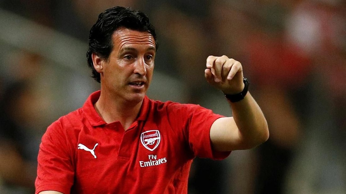 Manajer Arsenal, Unai Emery. (Foto: Edgar Su/Reuters)