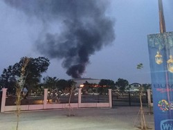 Kebakaran Terjadi di Area Velodrome Asian Games 2018