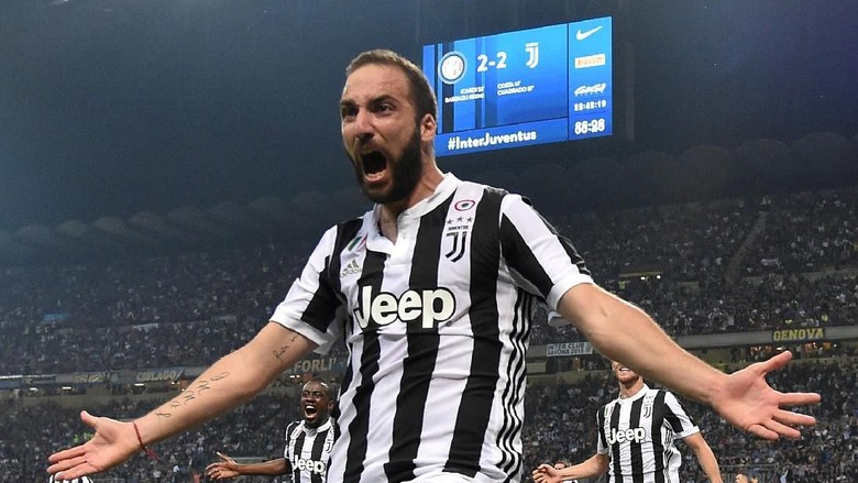 AC Milan Pinjam Higuain dari Juventus