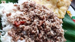 Sedep Tenan! Nasi Megono Gurih Pedas  Plus Tempe Goreng Buat Sarapan