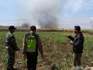 5 Hektar Lahan di Lamongan Terbakar, Ini Antisipasi Polisi dan Warga