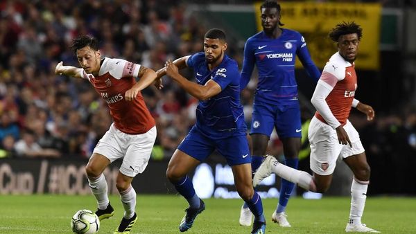Arsenal Taklukkan Chelsea dalam Derby London ICC 2018