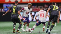 Duel Juventus versus MLS All-Stars digelar di Mercedes-Benz Stadium, Atlanta, Amerika Serikat, Kamis (2/8/2018) pagi WIB. Pertandingan berakhir imbang 1-1 di waktu normal 90 menit. REUTERS/Mark J. Rebilas.