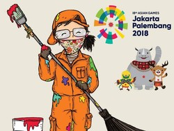Mural Asian Games Anies Hanya Teori, Denada Bohongi Anak untuk Cari Uang
