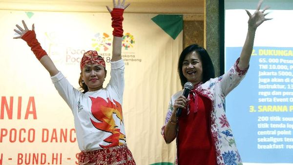 Sambut Asian Games, Senam Poco-Poco Massal Akan Digelar di Jakarta