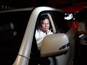 Dari Rumah Ketum PAN, Prabowo Kembali Rapat Tengah Malam