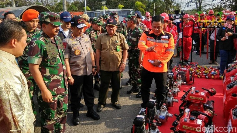 Kapolri dan Panglima TNI Jamin Asian Games Bebas Kabut Asap