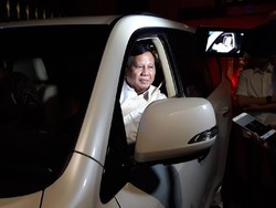 Usai Rapat, Prabowo dan Elite Gerindra Tinggalkan Kertanegara