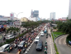 Ada Proyek JPO, Contraflow Diberlakukan di Jl Margonda Akhir Pekan Ini
