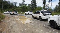 Fortuner Jadi Taksi di Papua