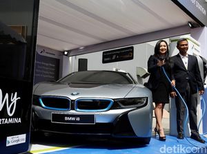 Ngecas Mobil Listrik Bisa di SPBU Pertamina Jakarta Ngecas Mobil Listrik Bisa di SPBU Pertamina Jakarta