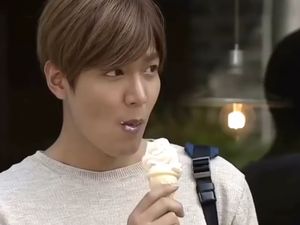 Bikin Seger! Lihat 8 Aktor Tampan Korea Saat Cicip Es Krim Enak