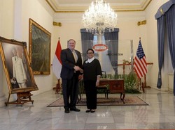Video Pertemuan Menlu RI-AS  Bahas Palestina Hingga Korut