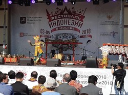 Festival Indonesia Ketiga Dibuka, Warga Moskow Datang Menyerbu
